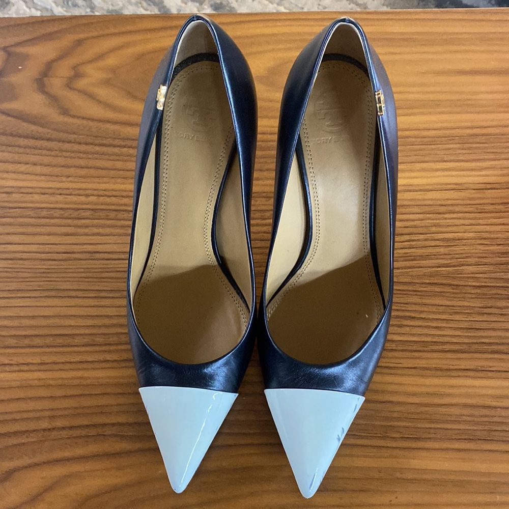 Tory Burch Penelope Cap Toe Pump